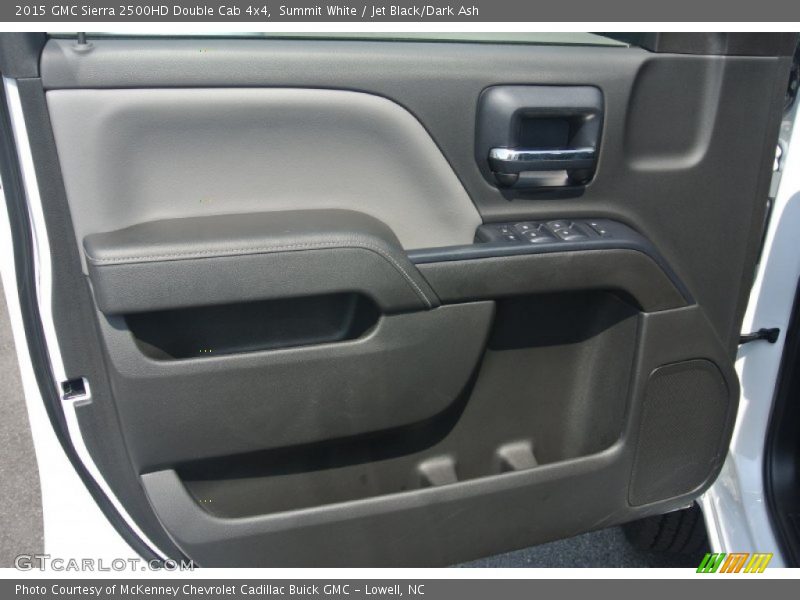 Summit White / Jet Black/Dark Ash 2015 GMC Sierra 2500HD Double Cab 4x4