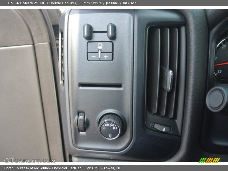 Summit White / Jet Black/Dark Ash 2015 GMC Sierra 2500HD Double Cab 4x4
