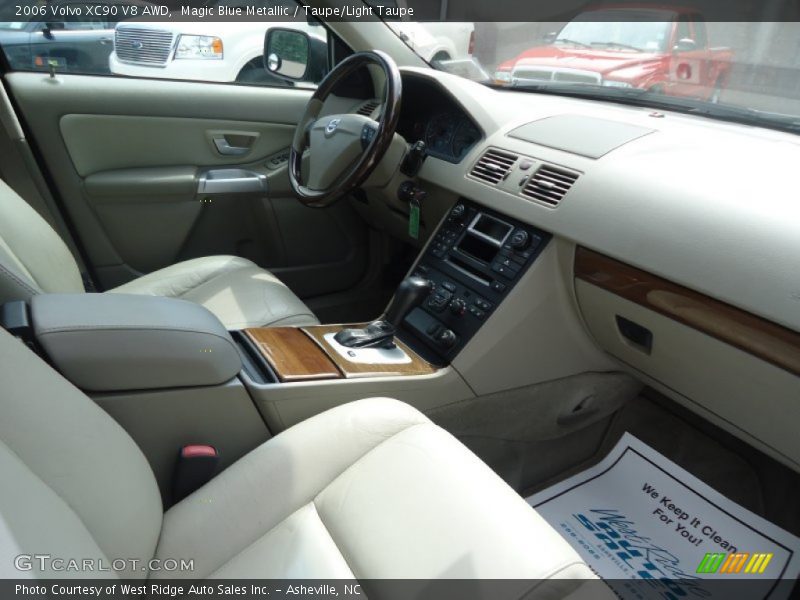 Magic Blue Metallic / Taupe/Light Taupe 2006 Volvo XC90 V8 AWD
