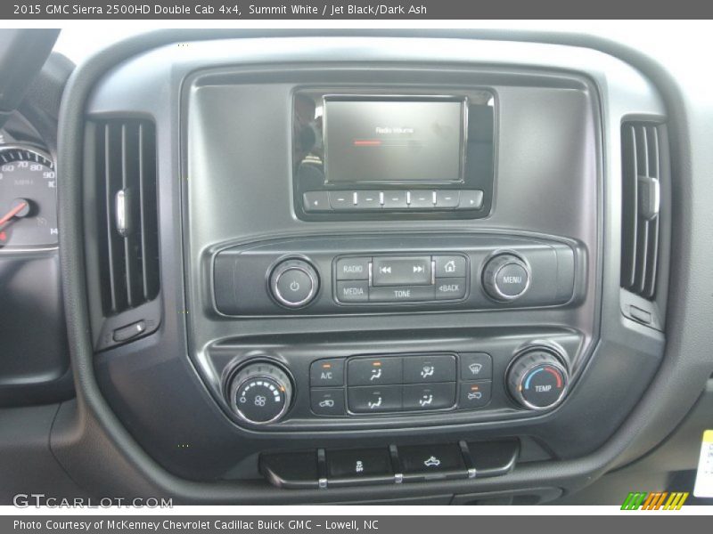 Summit White / Jet Black/Dark Ash 2015 GMC Sierra 2500HD Double Cab 4x4