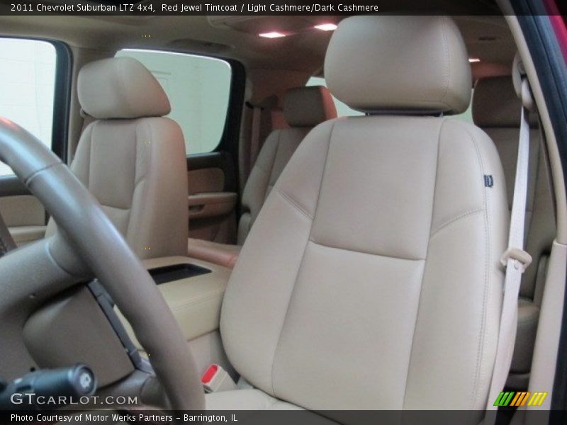 Red Jewel Tintcoat / Light Cashmere/Dark Cashmere 2011 Chevrolet Suburban LTZ 4x4