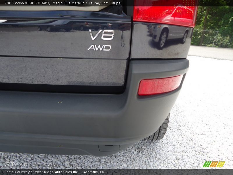 Magic Blue Metallic / Taupe/Light Taupe 2006 Volvo XC90 V8 AWD