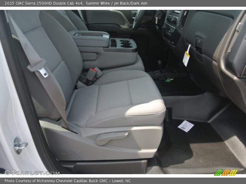Summit White / Jet Black/Dark Ash 2015 GMC Sierra 2500HD Double Cab 4x4