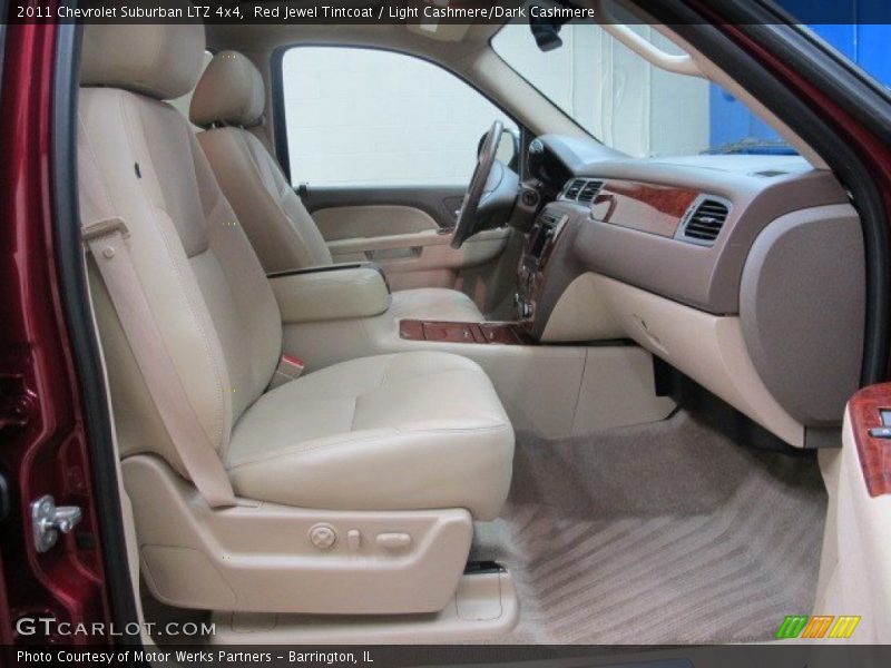 Red Jewel Tintcoat / Light Cashmere/Dark Cashmere 2011 Chevrolet Suburban LTZ 4x4