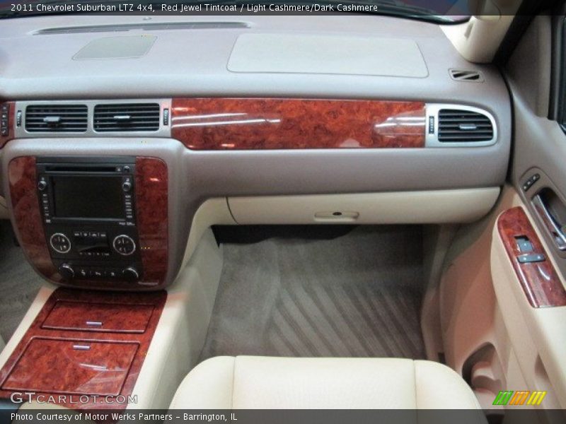 Red Jewel Tintcoat / Light Cashmere/Dark Cashmere 2011 Chevrolet Suburban LTZ 4x4