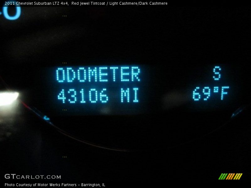 Red Jewel Tintcoat / Light Cashmere/Dark Cashmere 2011 Chevrolet Suburban LTZ 4x4