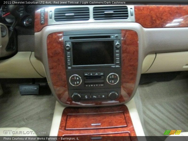 Red Jewel Tintcoat / Light Cashmere/Dark Cashmere 2011 Chevrolet Suburban LTZ 4x4