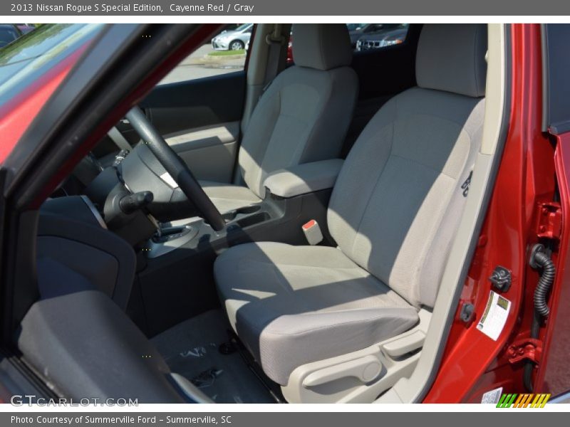 Cayenne Red / Gray 2013 Nissan Rogue S Special Edition
