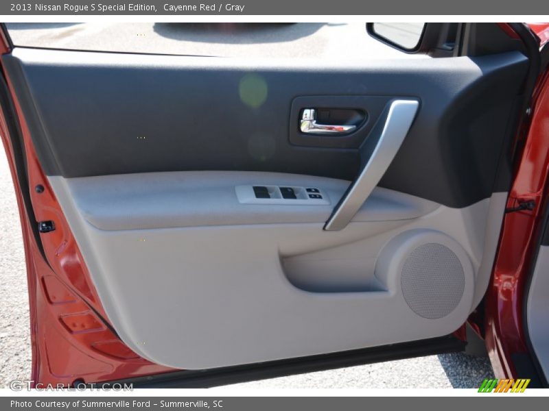 Cayenne Red / Gray 2013 Nissan Rogue S Special Edition