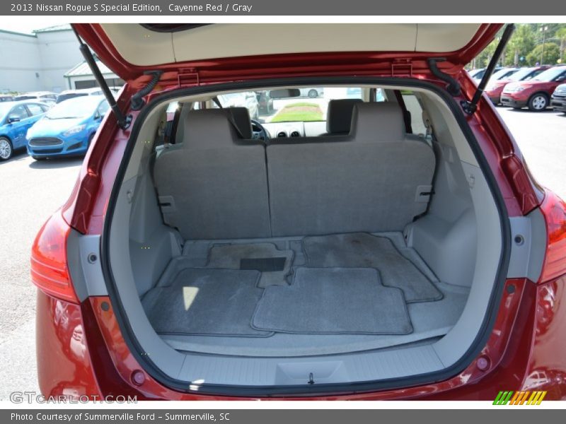 Cayenne Red / Gray 2013 Nissan Rogue S Special Edition