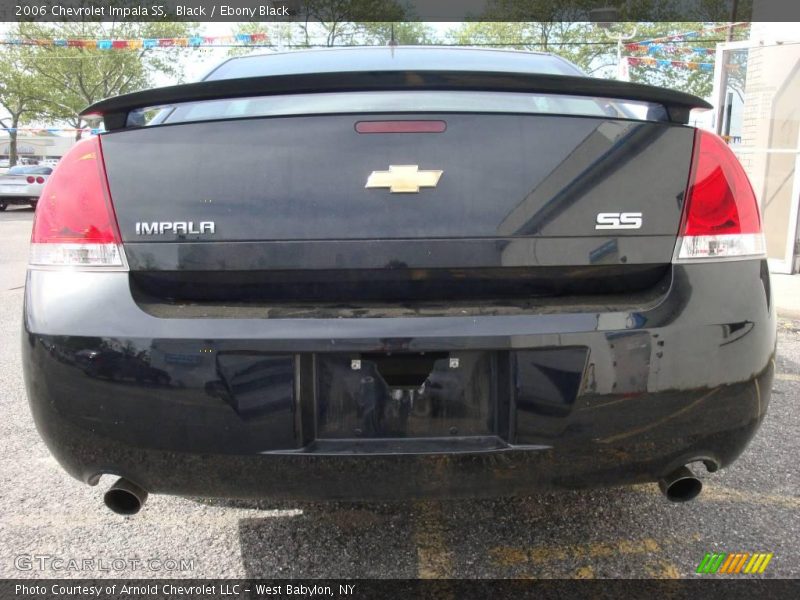 Black / Ebony Black 2006 Chevrolet Impala SS