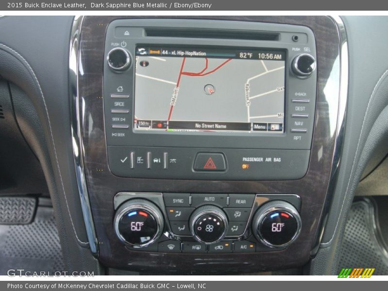 Navigation of 2015 Enclave Leather