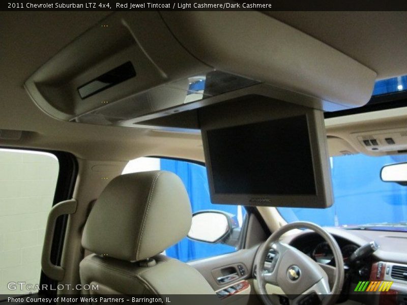 Red Jewel Tintcoat / Light Cashmere/Dark Cashmere 2011 Chevrolet Suburban LTZ 4x4