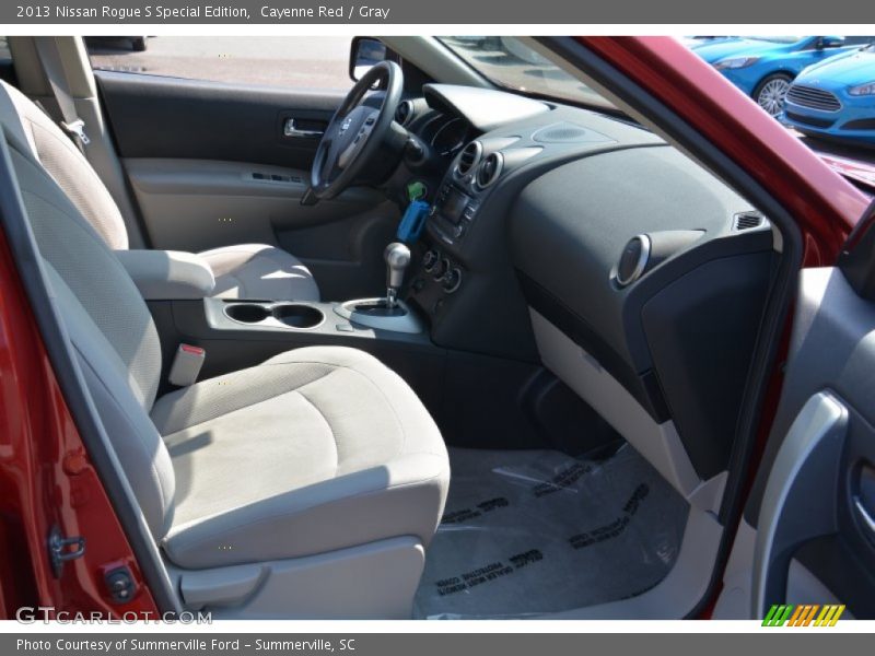 Cayenne Red / Gray 2013 Nissan Rogue S Special Edition