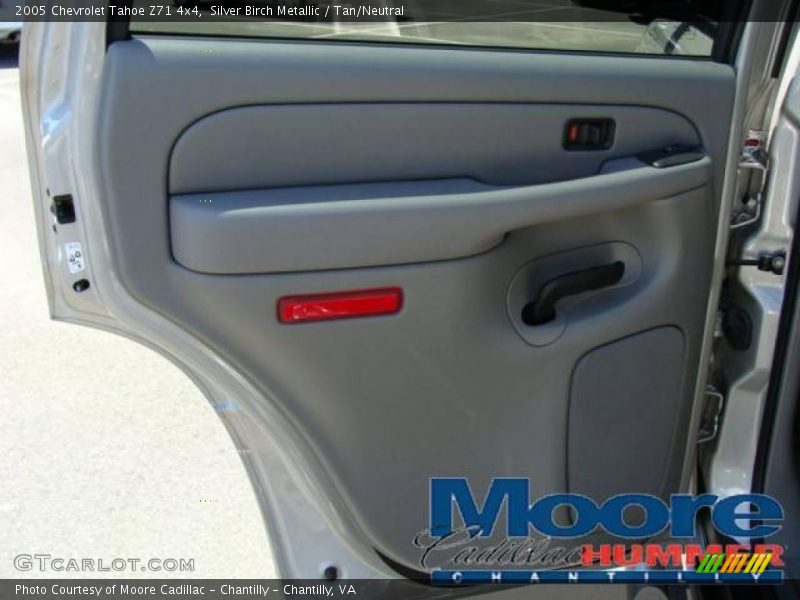 Silver Birch Metallic / Tan/Neutral 2005 Chevrolet Tahoe Z71 4x4