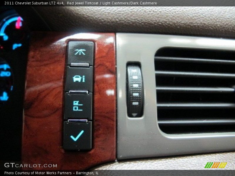 Red Jewel Tintcoat / Light Cashmere/Dark Cashmere 2011 Chevrolet Suburban LTZ 4x4