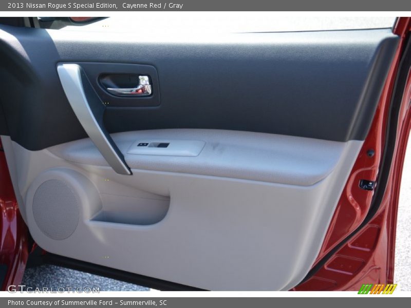 Cayenne Red / Gray 2013 Nissan Rogue S Special Edition