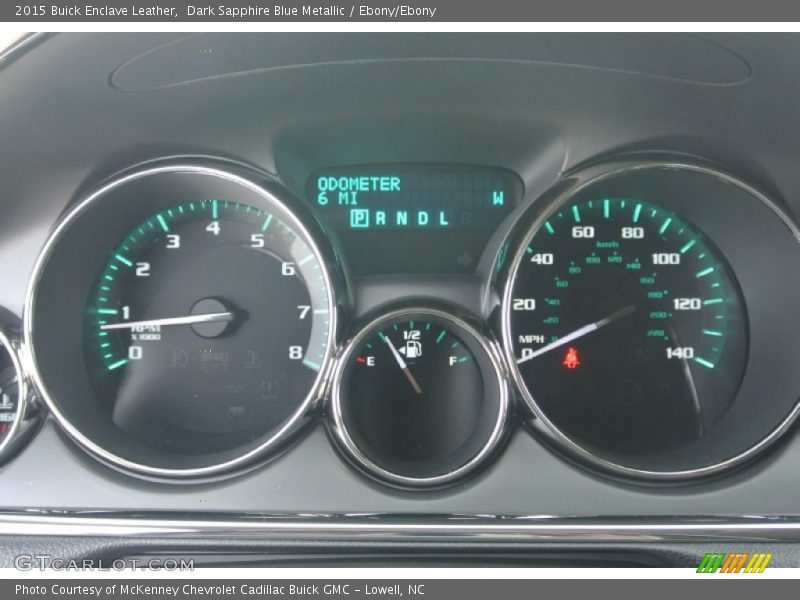  2015 Enclave Leather Leather Gauges