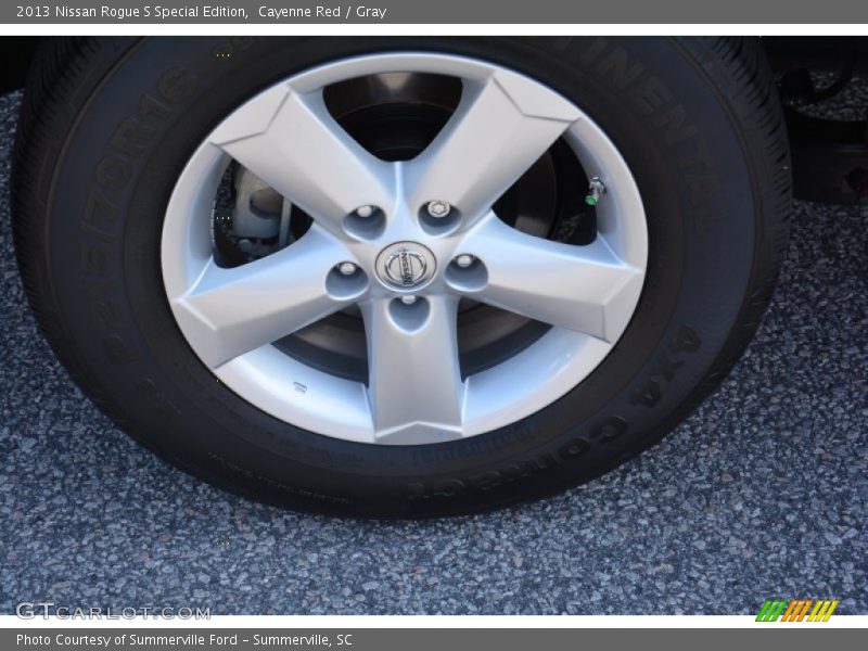 Cayenne Red / Gray 2013 Nissan Rogue S Special Edition