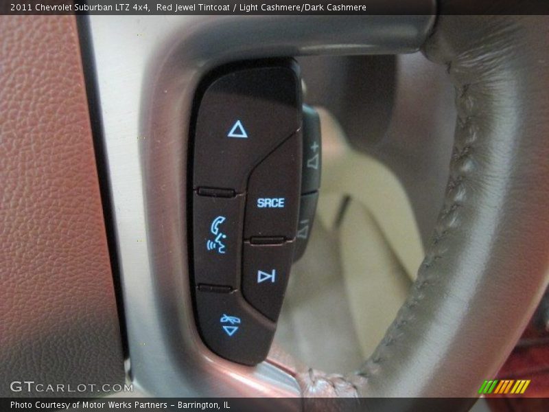 Red Jewel Tintcoat / Light Cashmere/Dark Cashmere 2011 Chevrolet Suburban LTZ 4x4