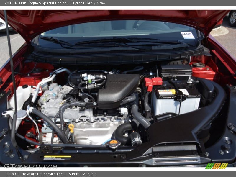 Cayenne Red / Gray 2013 Nissan Rogue S Special Edition