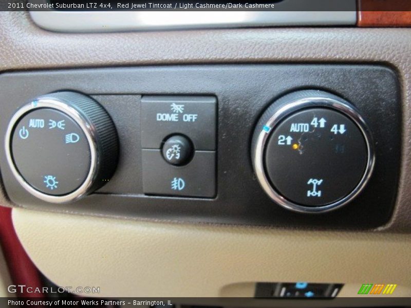 Red Jewel Tintcoat / Light Cashmere/Dark Cashmere 2011 Chevrolet Suburban LTZ 4x4