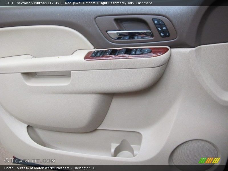 Red Jewel Tintcoat / Light Cashmere/Dark Cashmere 2011 Chevrolet Suburban LTZ 4x4