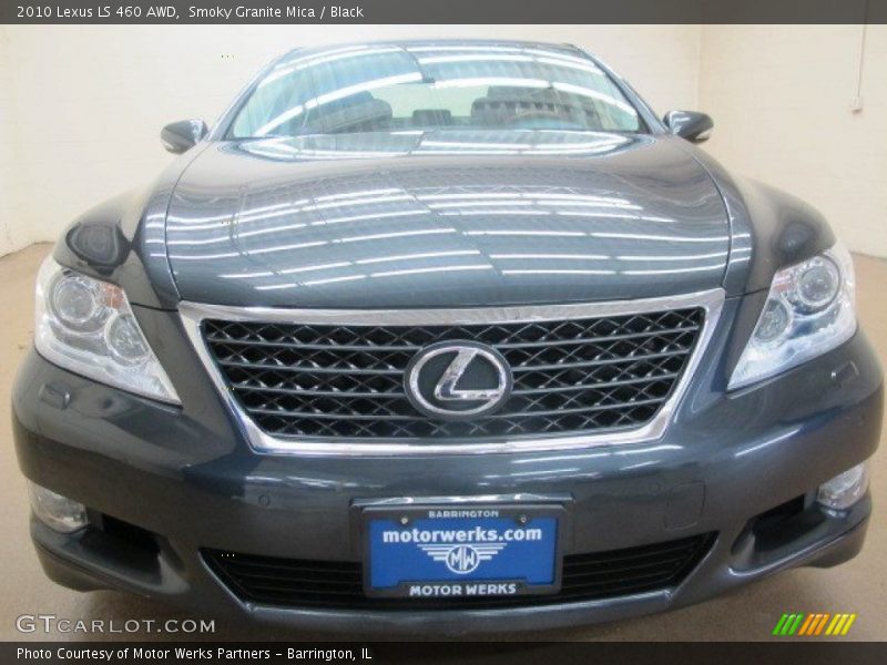 Smoky Granite Mica / Black 2010 Lexus LS 460 AWD