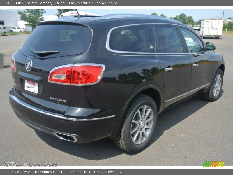 Carbon Black Metallic / Ebony/Ebony 2015 Buick Enclave Leather