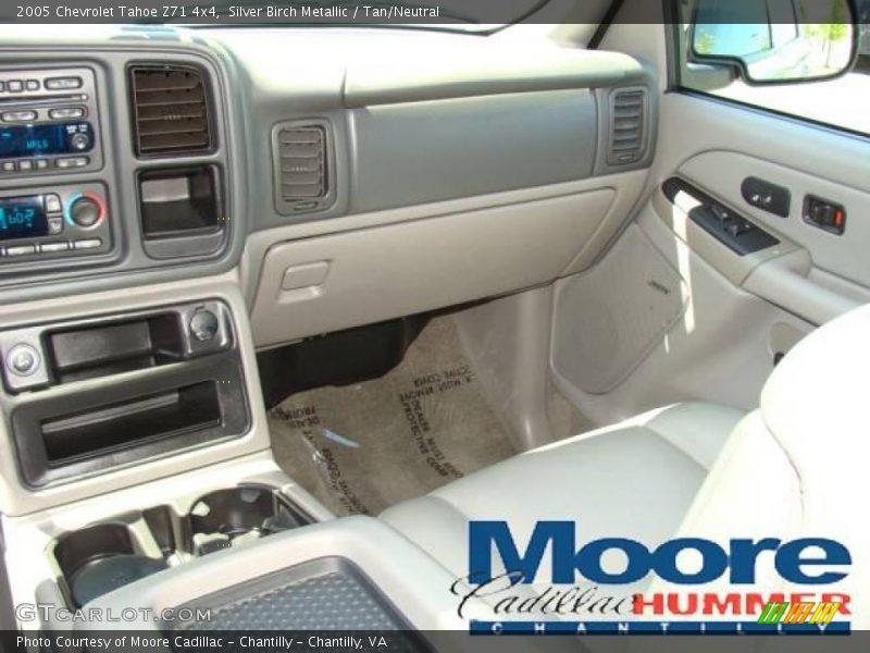 Silver Birch Metallic / Tan/Neutral 2005 Chevrolet Tahoe Z71 4x4