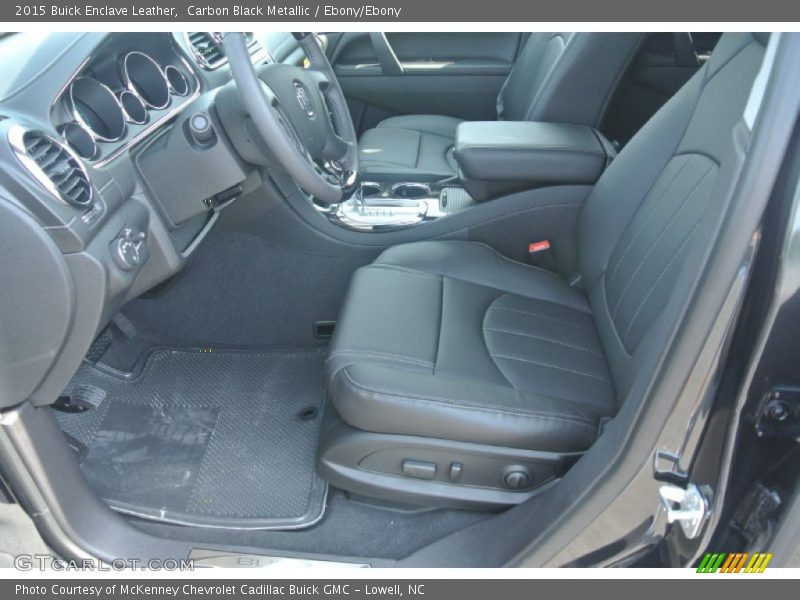 Carbon Black Metallic / Ebony/Ebony 2015 Buick Enclave Leather