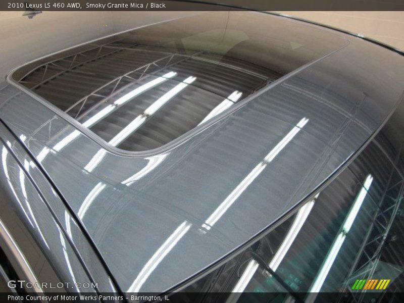 Smoky Granite Mica / Black 2010 Lexus LS 460 AWD
