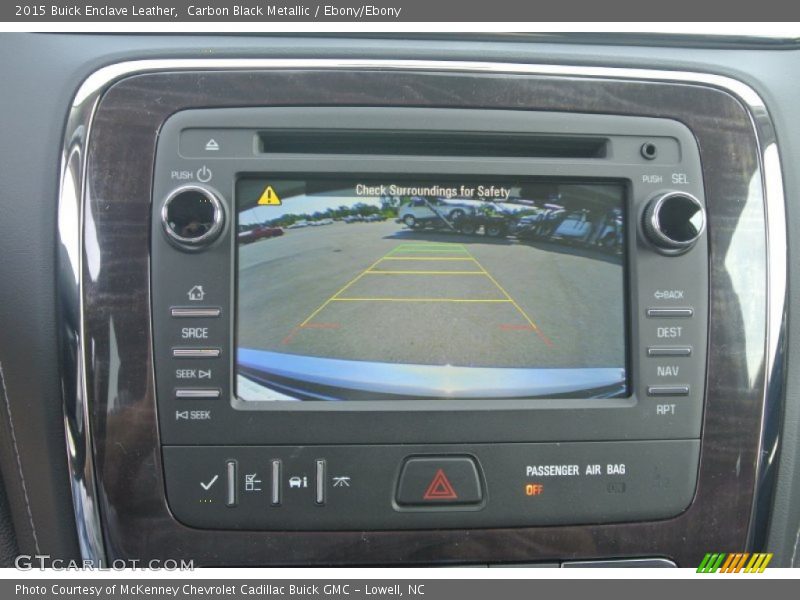 Carbon Black Metallic / Ebony/Ebony 2015 Buick Enclave Leather