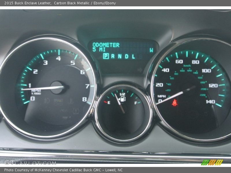 Carbon Black Metallic / Ebony/Ebony 2015 Buick Enclave Leather