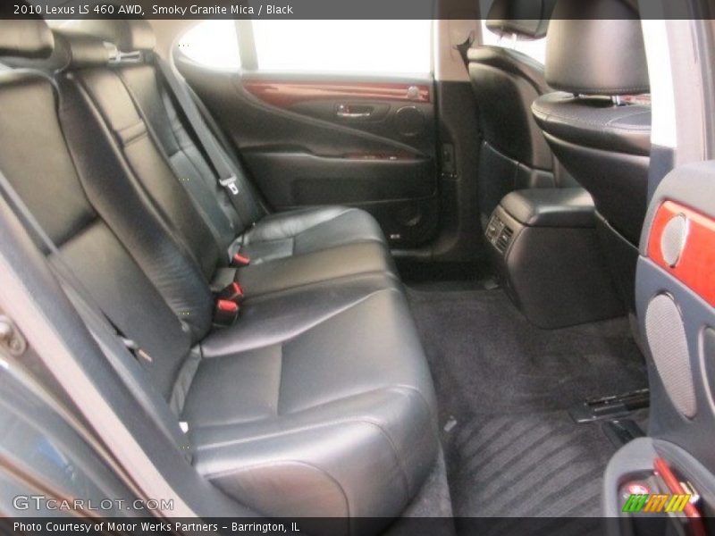 Smoky Granite Mica / Black 2010 Lexus LS 460 AWD