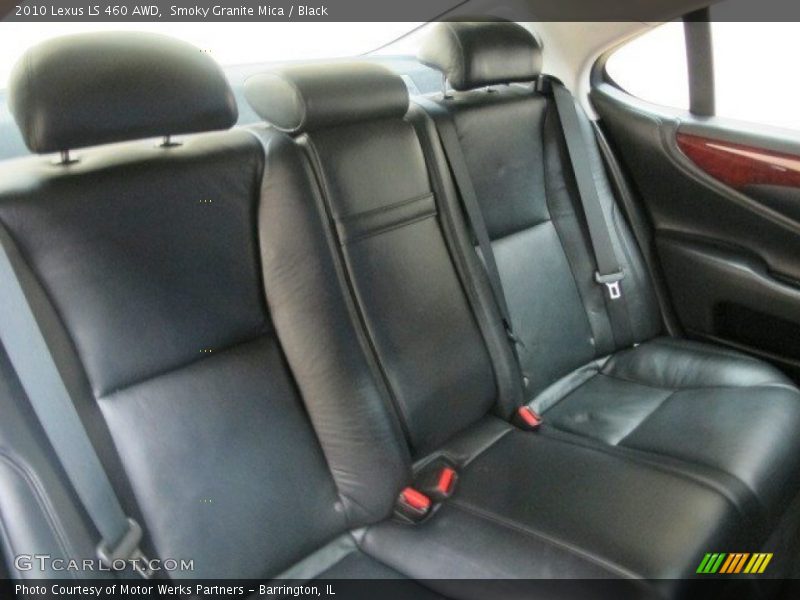 Smoky Granite Mica / Black 2010 Lexus LS 460 AWD