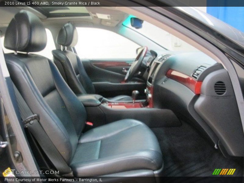 Smoky Granite Mica / Black 2010 Lexus LS 460 AWD