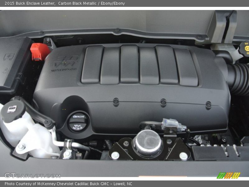 Carbon Black Metallic / Ebony/Ebony 2015 Buick Enclave Leather