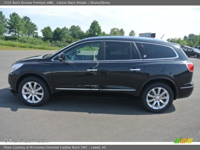 Carbon Black Metallic / Ebony/Ebony 2015 Buick Enclave Premium AWD