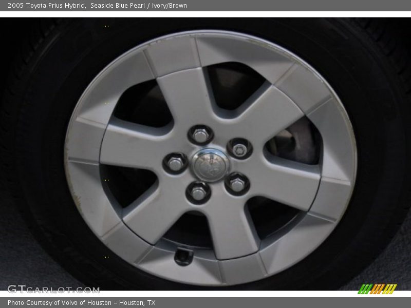 Seaside Blue Pearl / Ivory/Brown 2005 Toyota Prius Hybrid