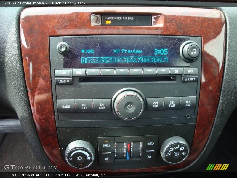 Black / Ebony Black 2006 Chevrolet Impala SS