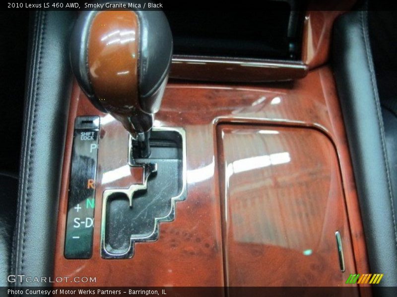 Smoky Granite Mica / Black 2010 Lexus LS 460 AWD