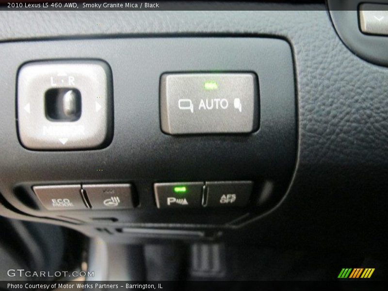 Smoky Granite Mica / Black 2010 Lexus LS 460 AWD