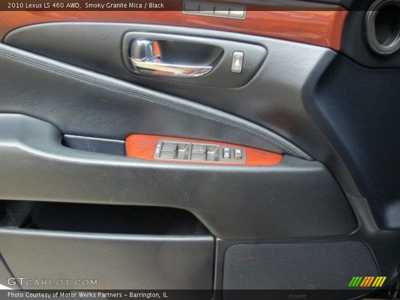 Smoky Granite Mica / Black 2010 Lexus LS 460 AWD