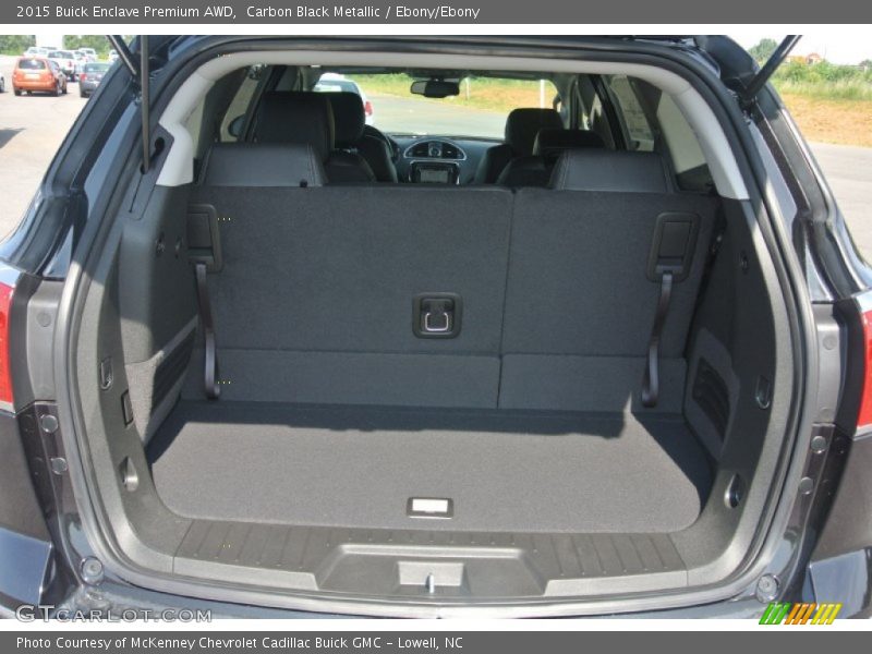 Carbon Black Metallic / Ebony/Ebony 2015 Buick Enclave Premium AWD