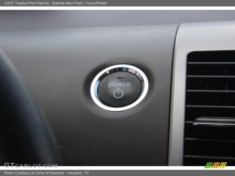 Seaside Blue Pearl / Ivory/Brown 2005 Toyota Prius Hybrid