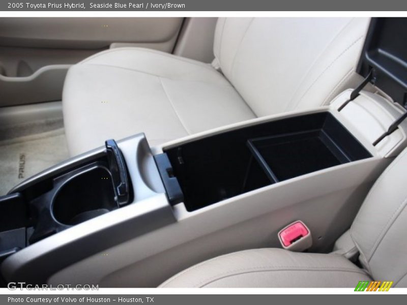 Seaside Blue Pearl / Ivory/Brown 2005 Toyota Prius Hybrid