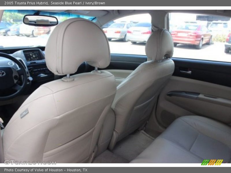 Seaside Blue Pearl / Ivory/Brown 2005 Toyota Prius Hybrid