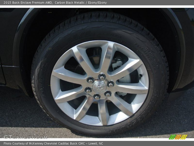 Carbon Black Metallic / Ebony/Ebony 2015 Buick Enclave Premium AWD