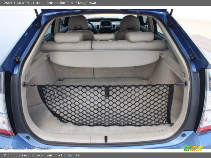Seaside Blue Pearl / Ivory/Brown 2005 Toyota Prius Hybrid